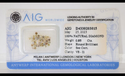 Diamonds, Mixed Color Brilliant, natural – 0.85 Carat Total 53 Pieces