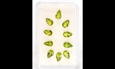 Peridot, Green Fire Boxed Set – 10 Pieces, 7.8 Carats