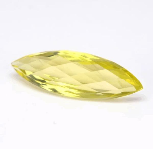 Citrine, Radiant Golden Yellow Marquise Gemstone – 12.98 Carats - Image 2