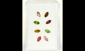 Tourmaline Multi-Color Marquise Gemstone Lot – 8 Pieces 2.9 Carats
