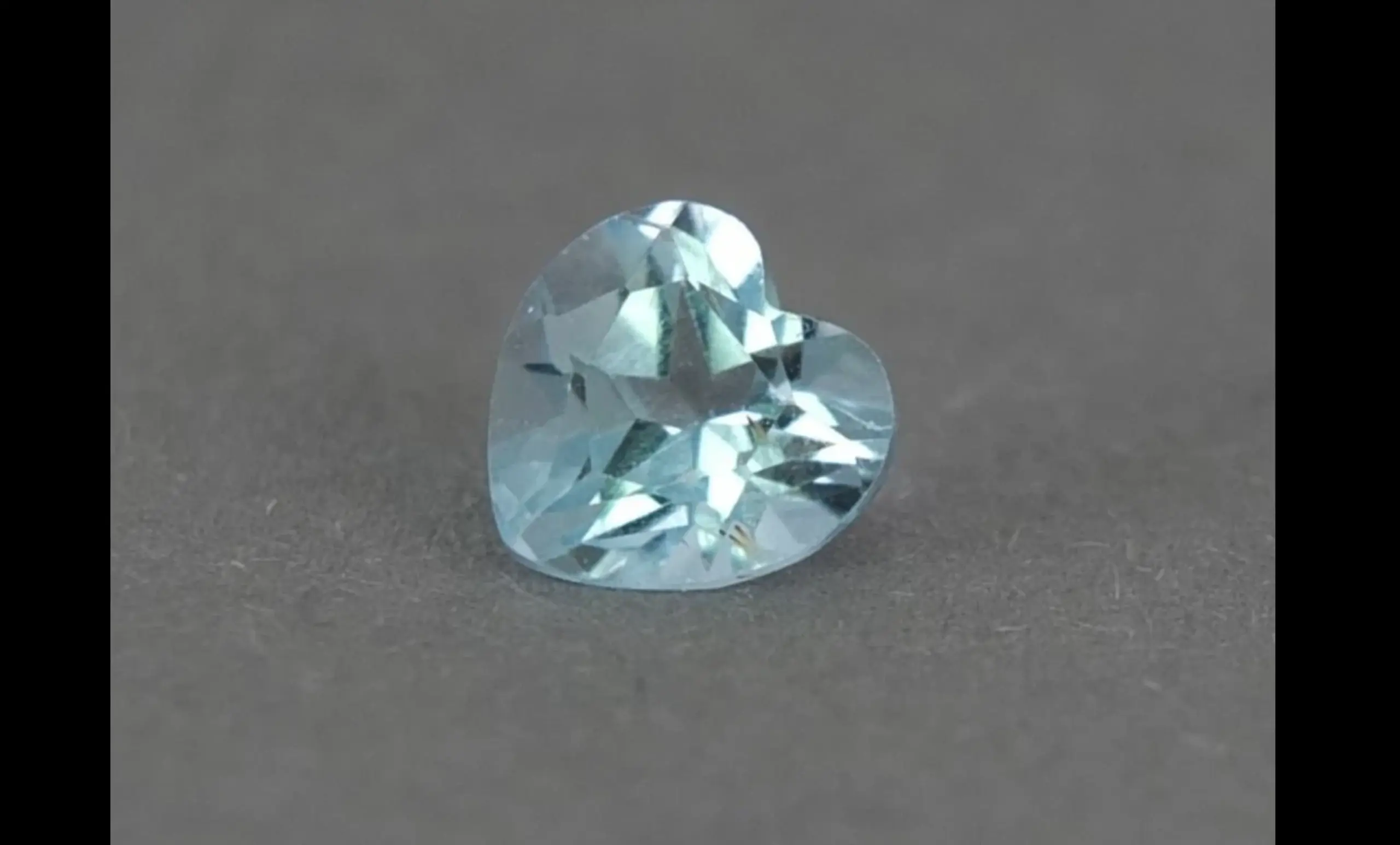 Topaz, Brilliant Intense Blue Heart-Shaped Gem – 1.04 Carats