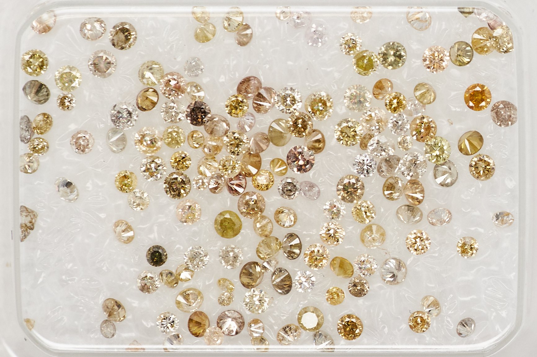 Diamonds, Mixed Color, Natural (Enhanced) – 1.00 Carat, 155 pcs - Image 2