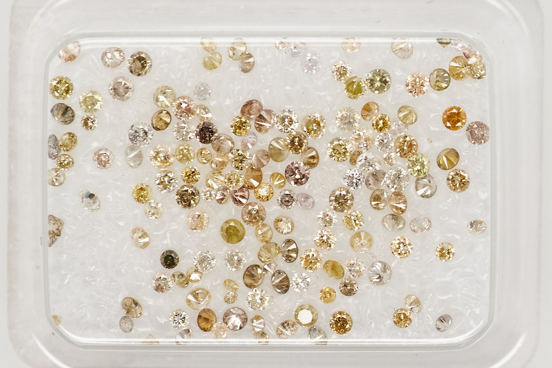 Diamonds, Mixed Color, Natural (Enhanced) – 1.00 Carat, 155 pcs - Image 5