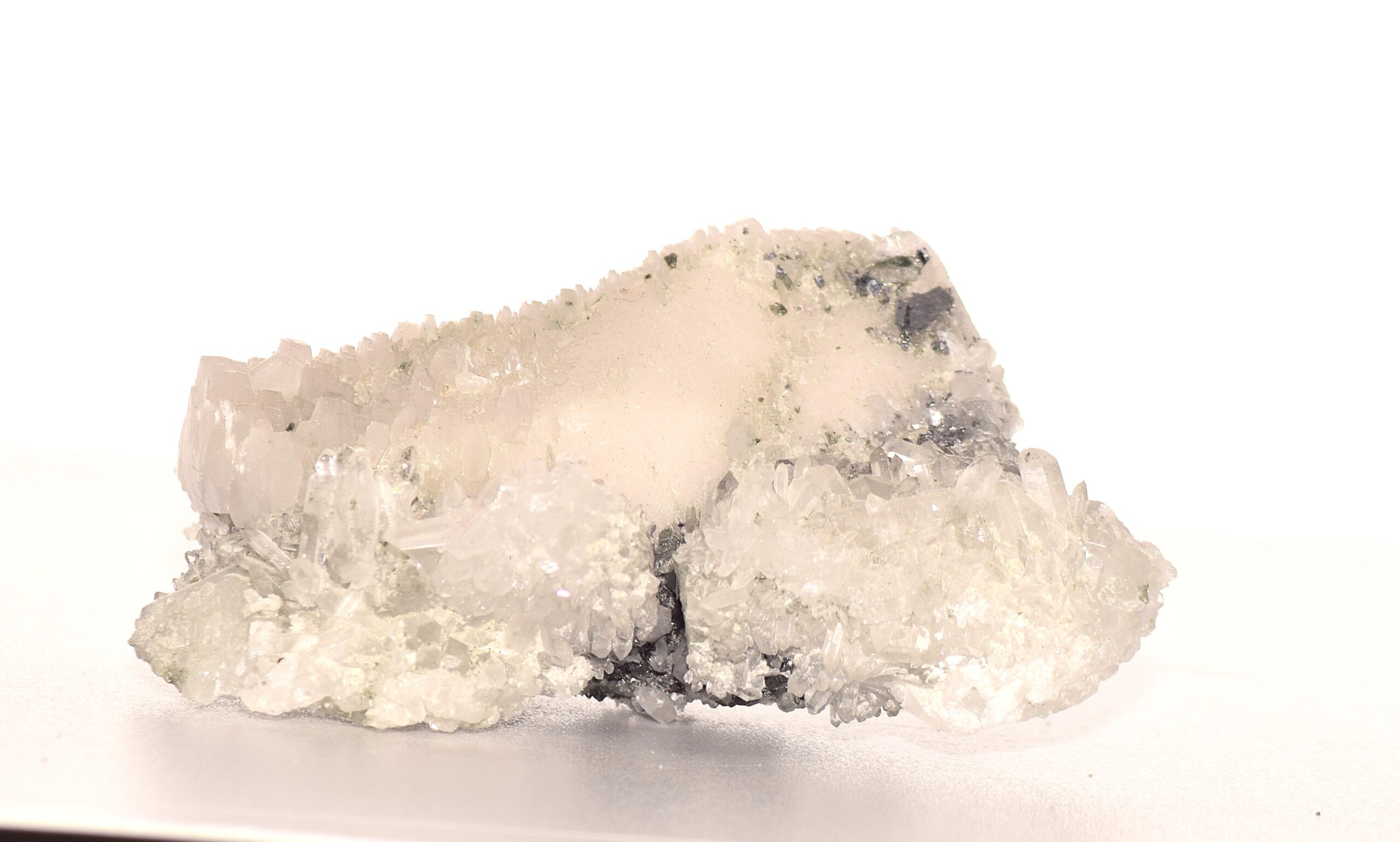 Calcite with Crystals and Galena, Vibrant UV-Fluorescent - Image 6