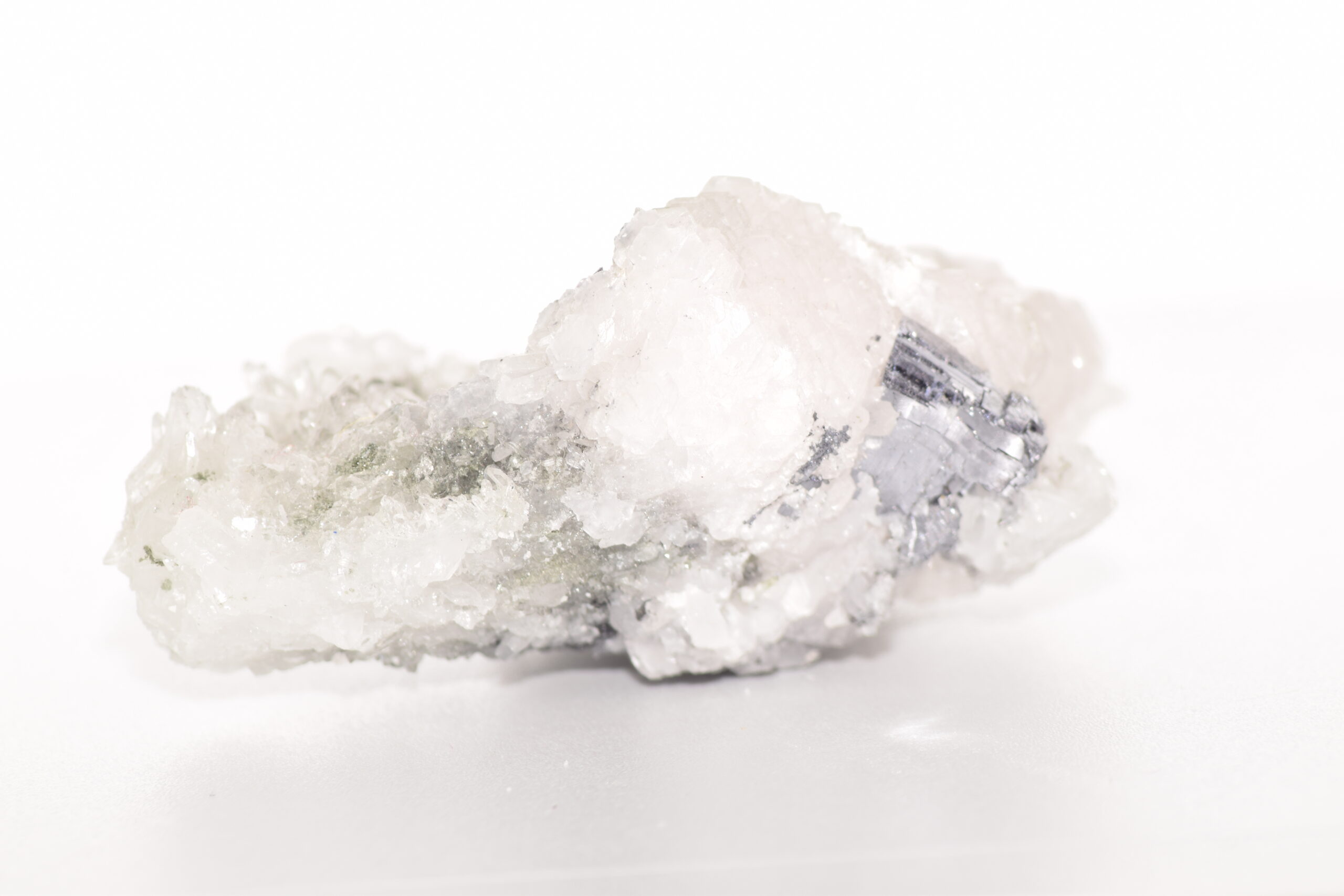 Calcite with Crystals and Galena, Vibrant UV-Fluorescent - Image 3