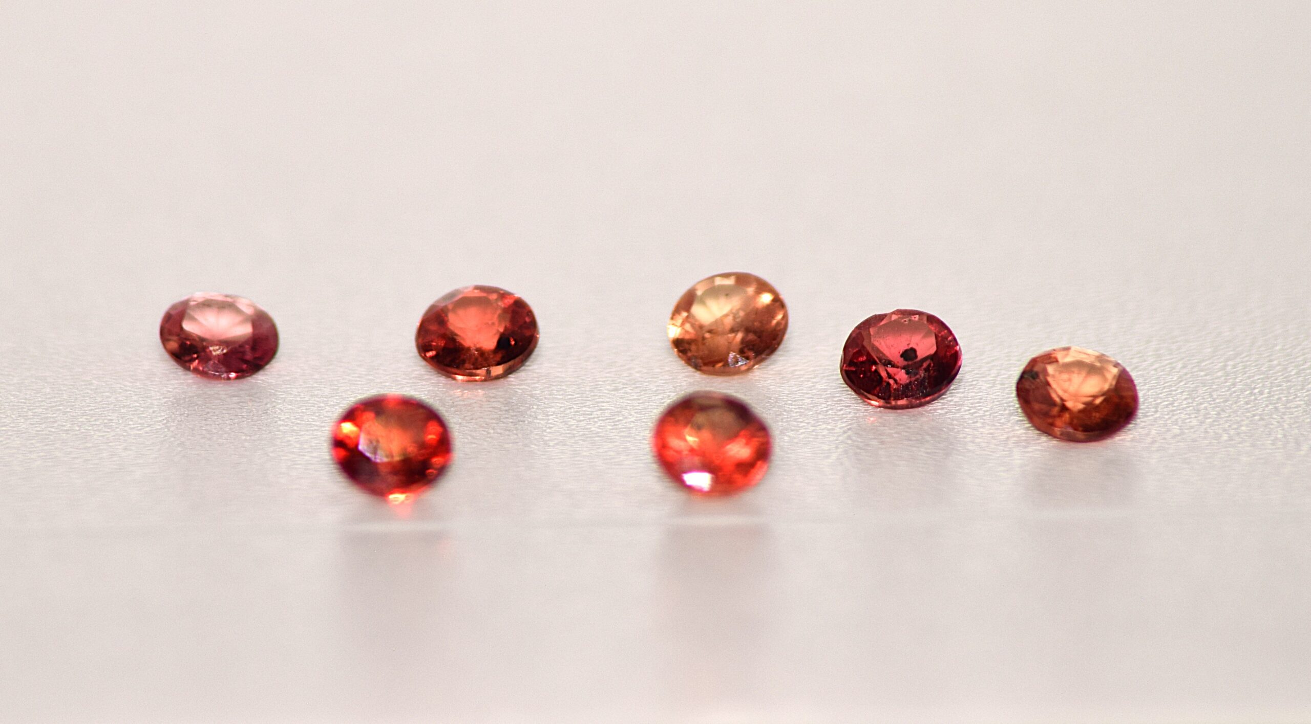 Sapphire Multicolor Round Cut Gem Set – 18 Pieces, 2.27 Carats - Image 9