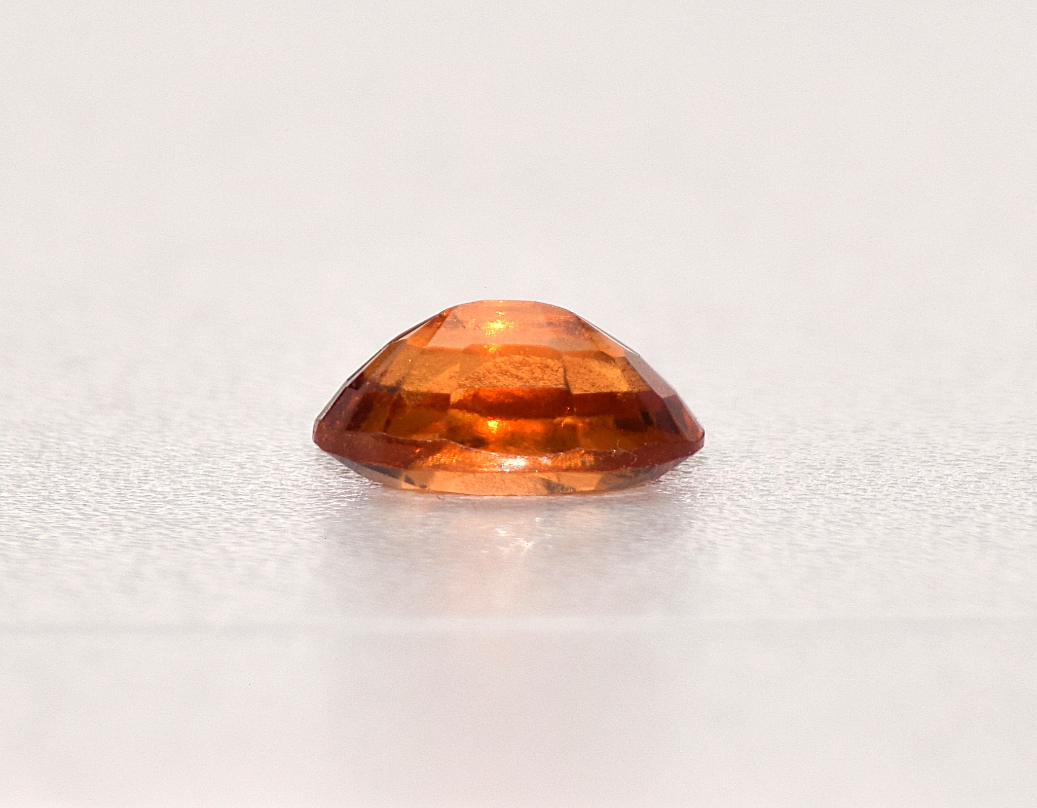 Garnet, Orange-Red Hessonite Gemstone – 0.93 Carats - Image 3