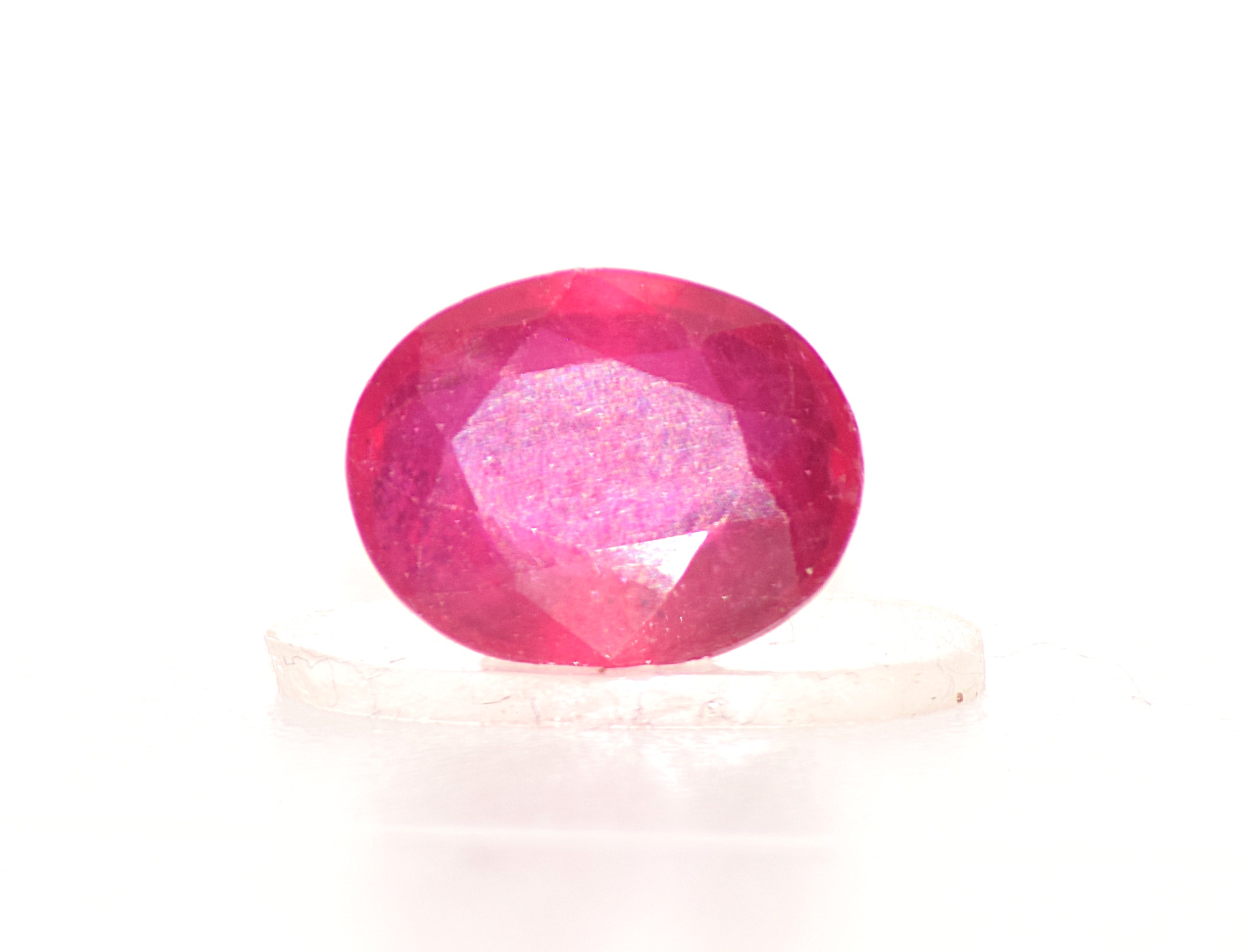 Ruby, Intense Red Mozambique Round Cut – 2.6 Carats - Image 2