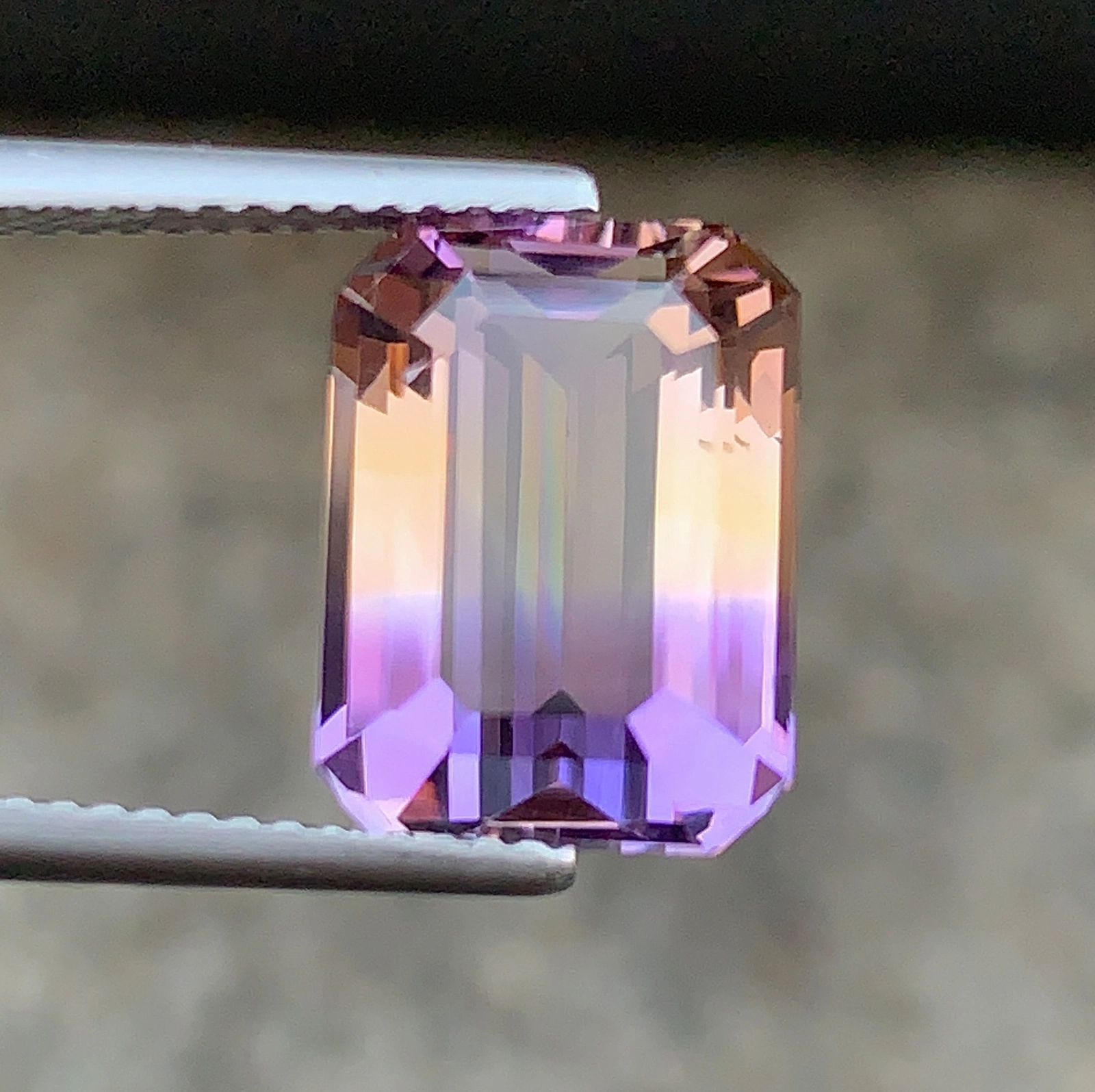 Ametrine, Violet-Yellow Bi-Color Gemstone – 5.92 Carats - Image 4