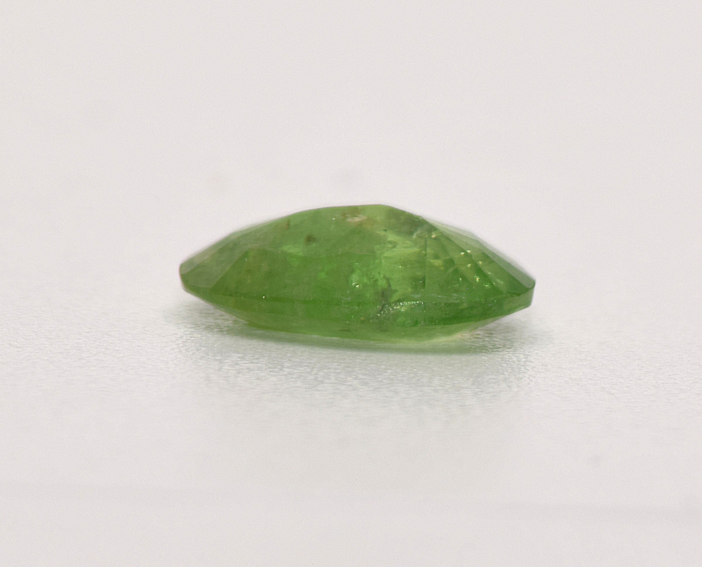 Tsavorite, Bright Green Pear Cut Gemstone – 2.54 Carats - Image 3