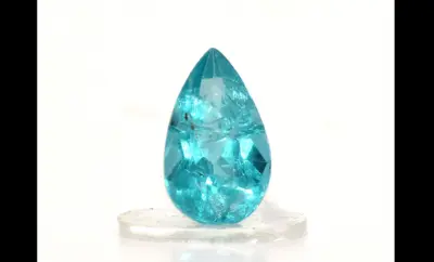 Apatite, Ocean Blue Pear Cut Gemstone – 3.11 Carats