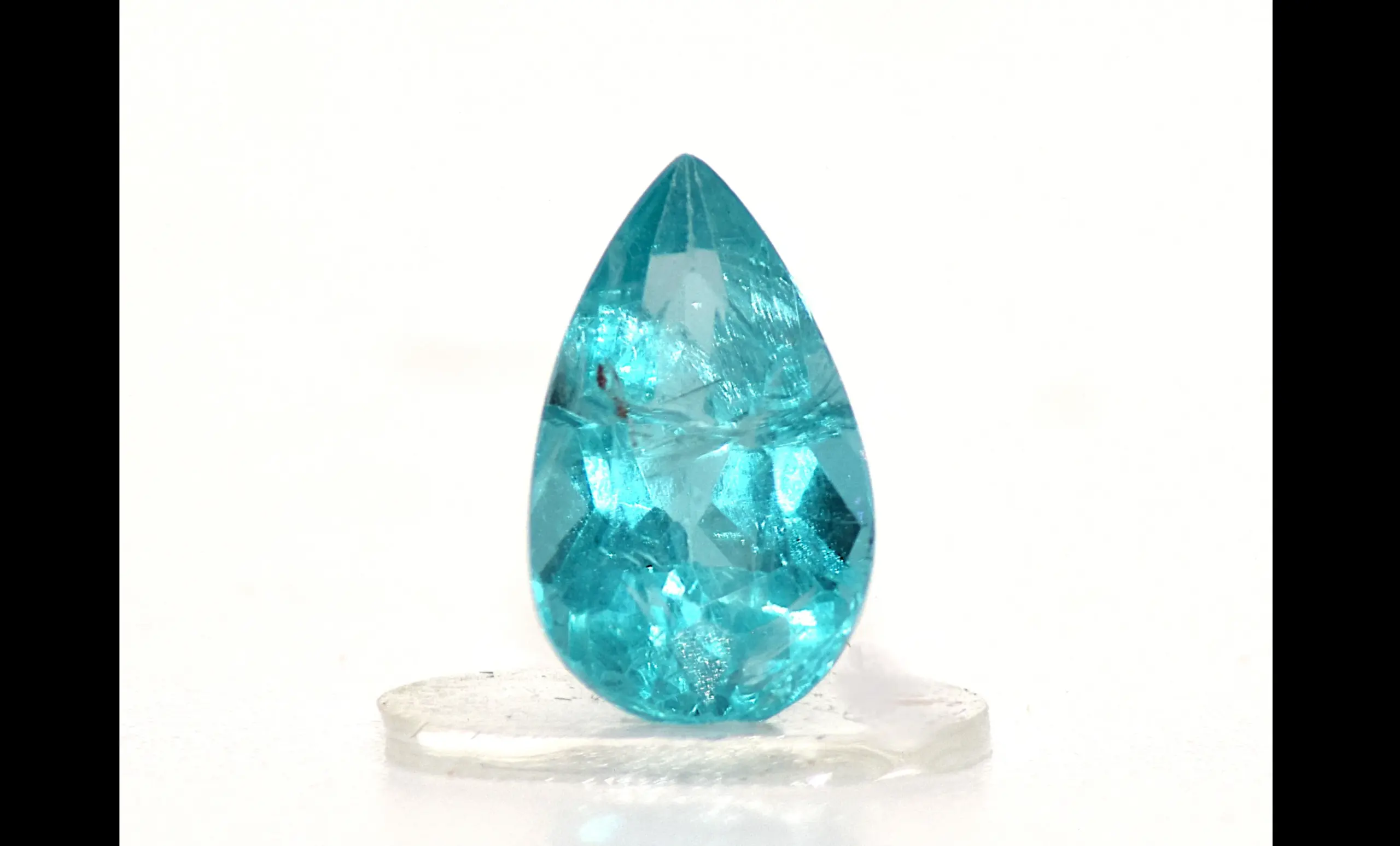 Apatite, Ocean Blue Pear Cut Gemstone – 3.11 Carats