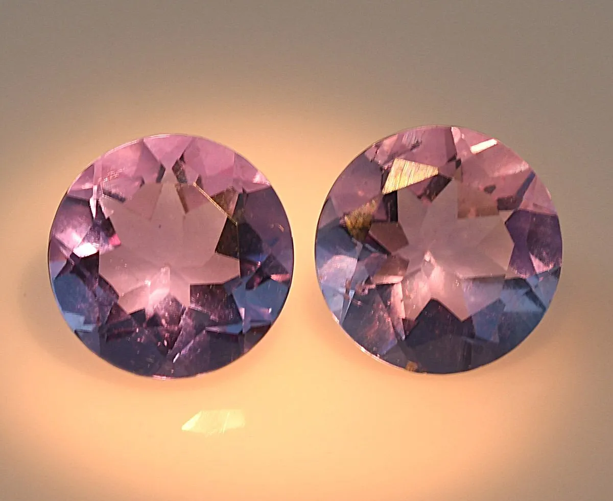Fluorite, Color-Change Gem Pair – 6.03 Carat (Certified) - Image 3