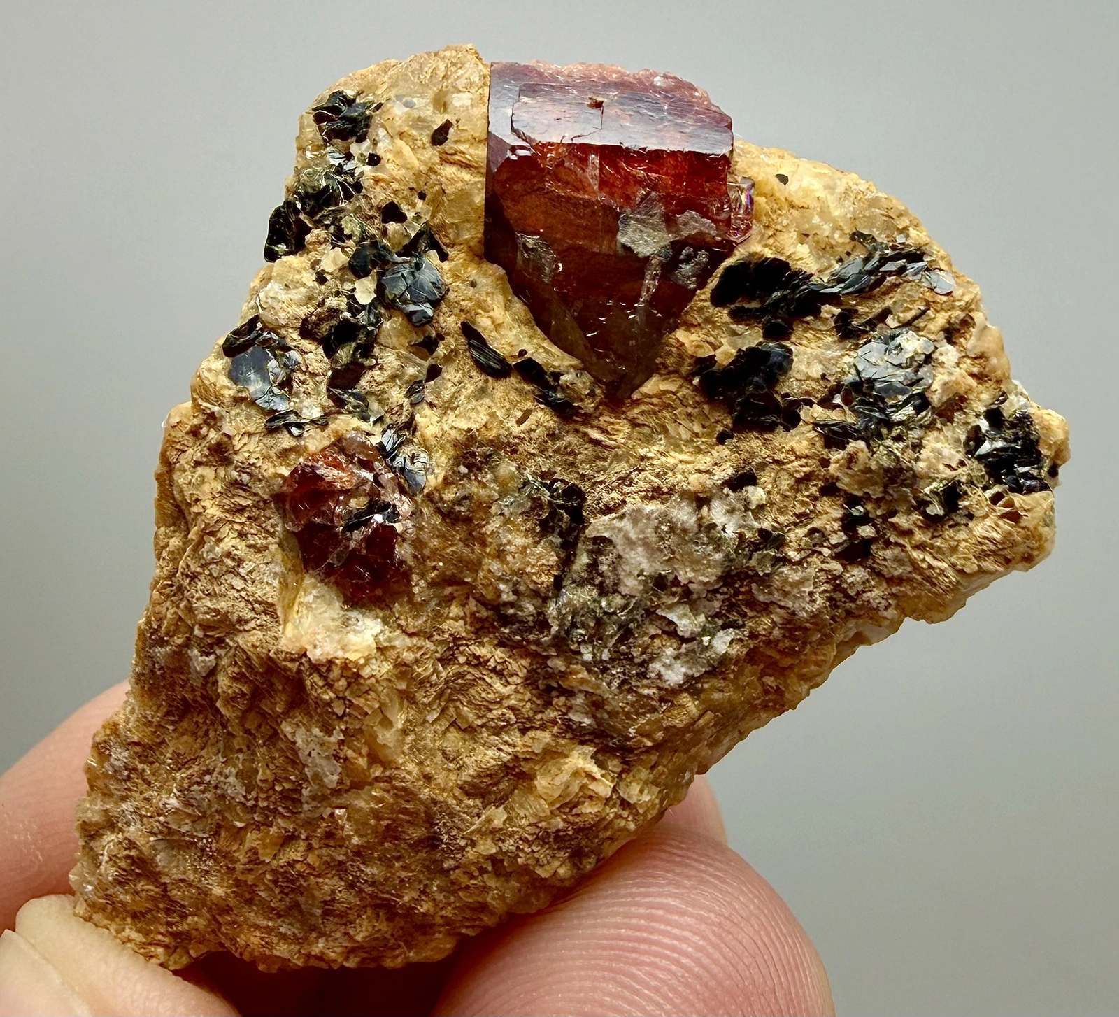 Zircon Crystal on Matrix – 47 × 32 × 15 mm - Image 4