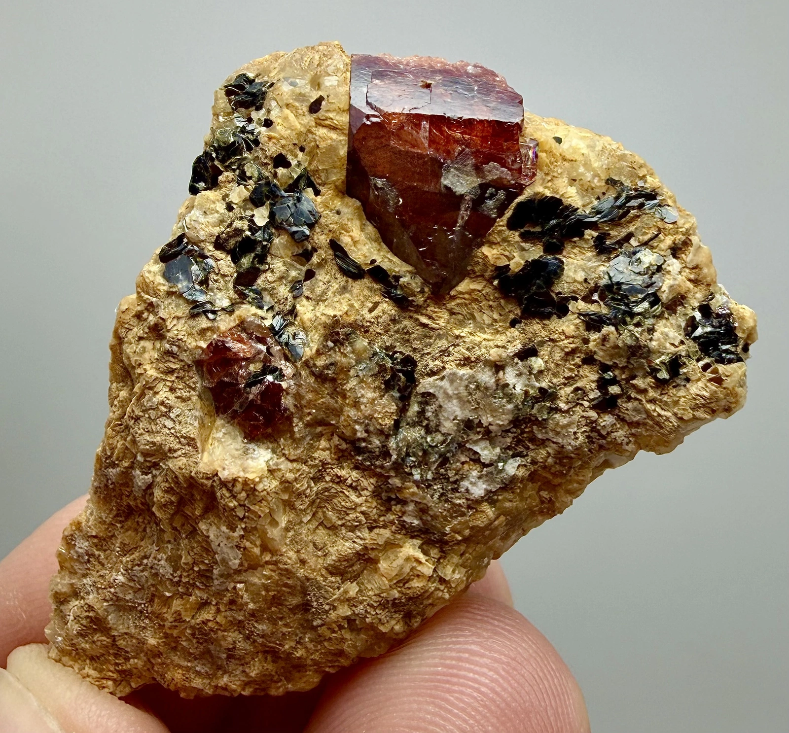Zircon Crystal on Matrix – 47 × 32 × 15 mm - Image 2
