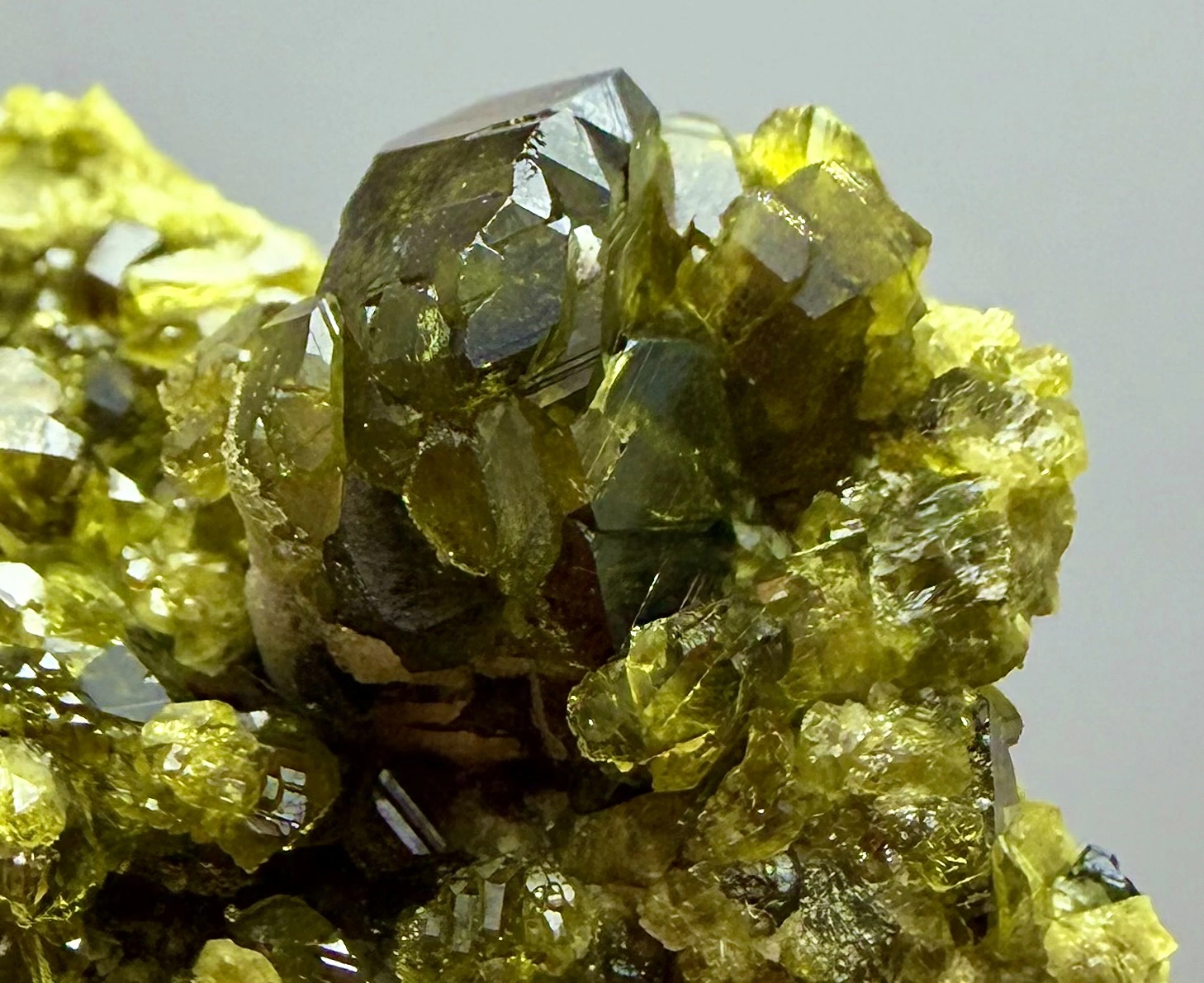 Vesuvianite Crystal on Matrix – Rare Crystal Formation - Image 3