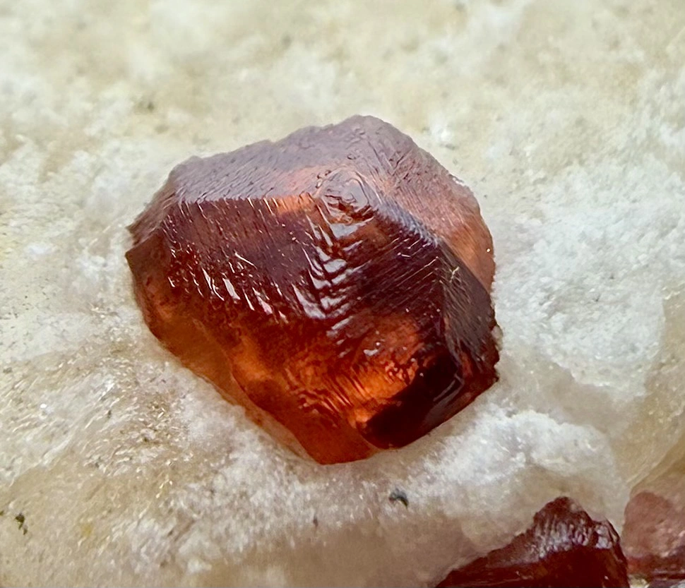 Spessartine Garnet Crystal on Matrix – 36 × 33 × 31 mm - Image 7