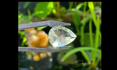 Prasiolite, Pear Laser Cut Gemstone – 8.33 Carats