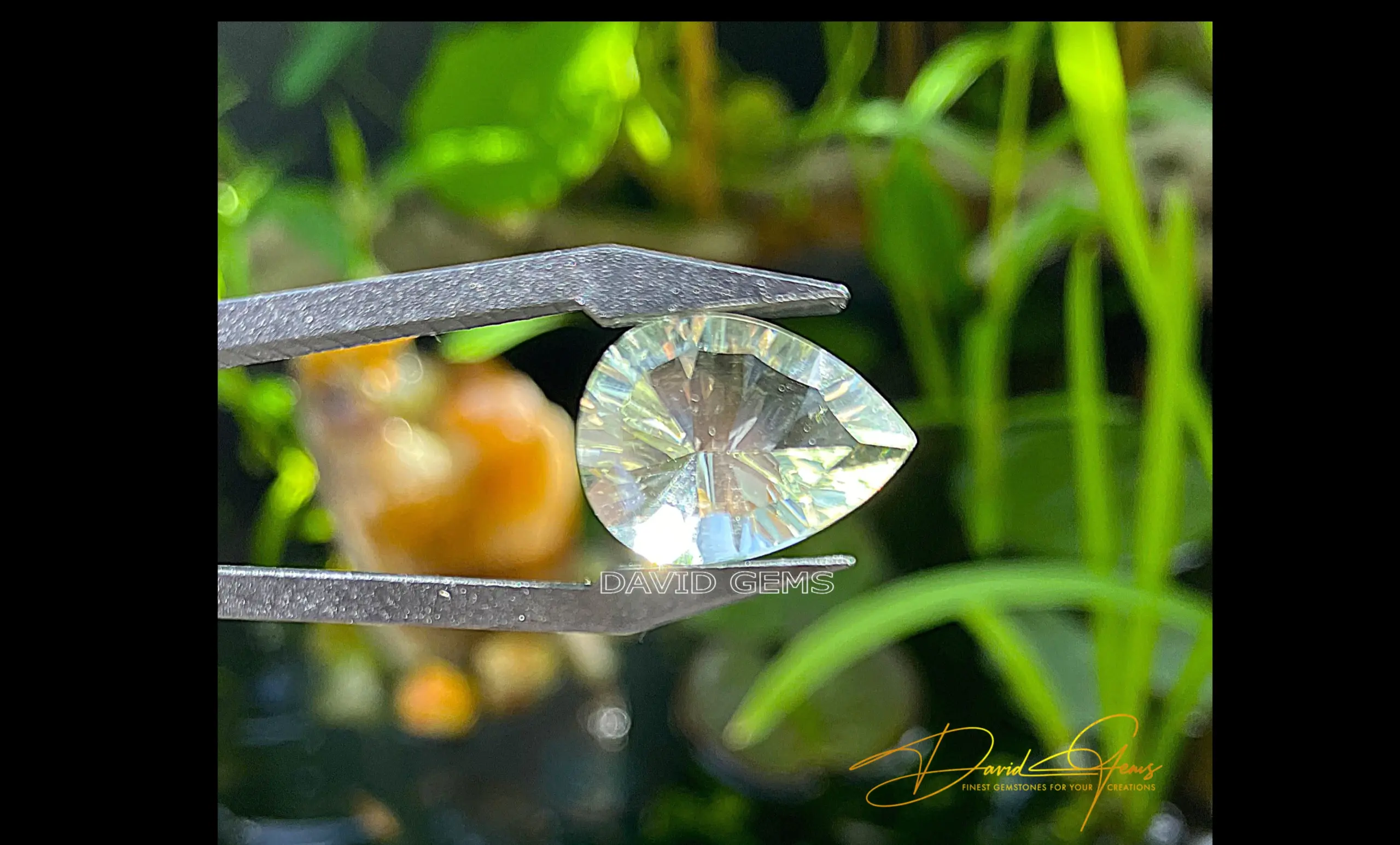Prasiolite, Pear Laser Cut Gemstone – 8.33 Carats