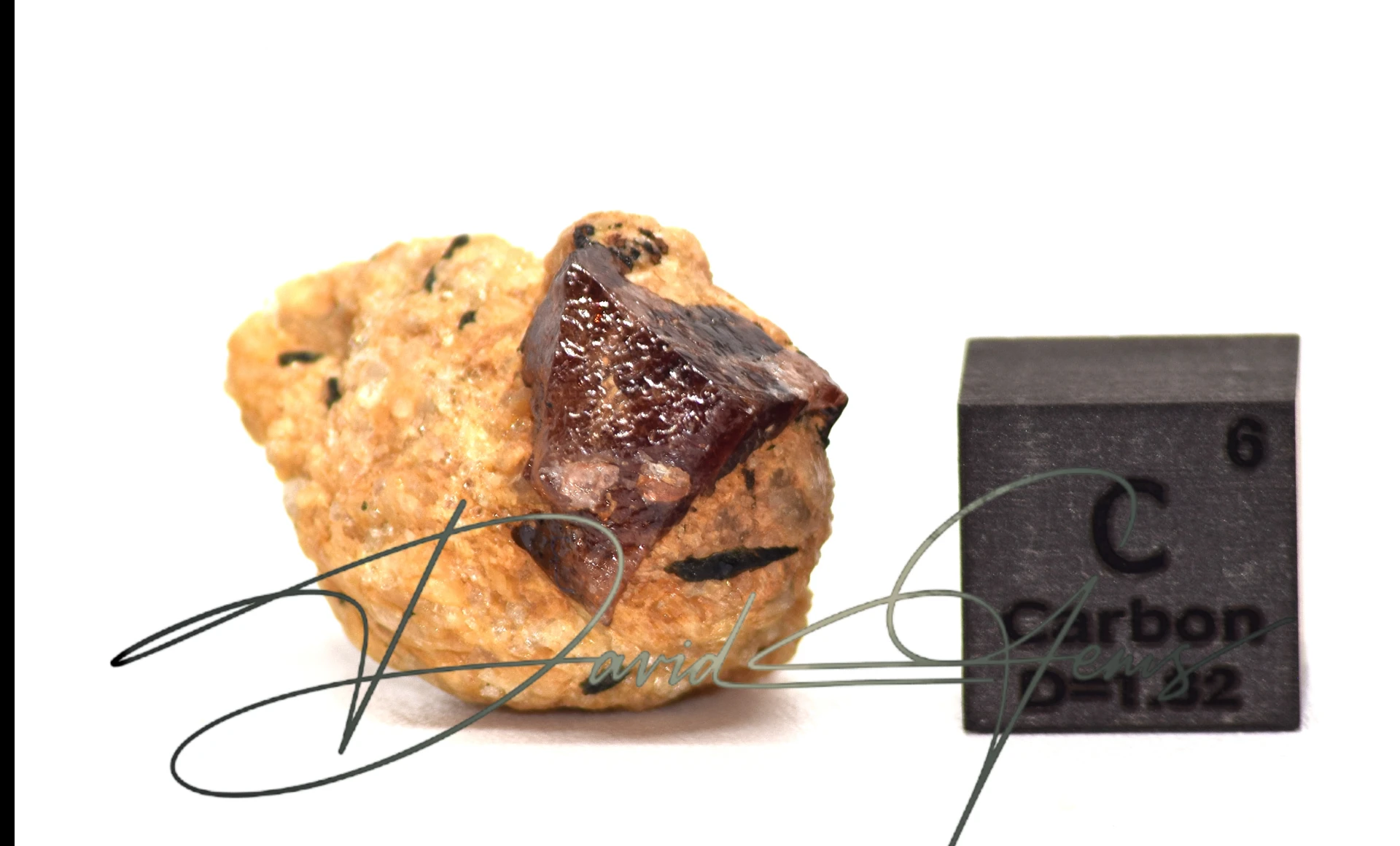Zircon Crystal on Matrix – 20 × 16 × 14 mm - Image 3