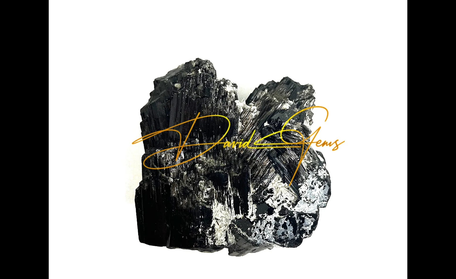 Tourmaline crystal cluster, black prismatic – 68 g - Image 4