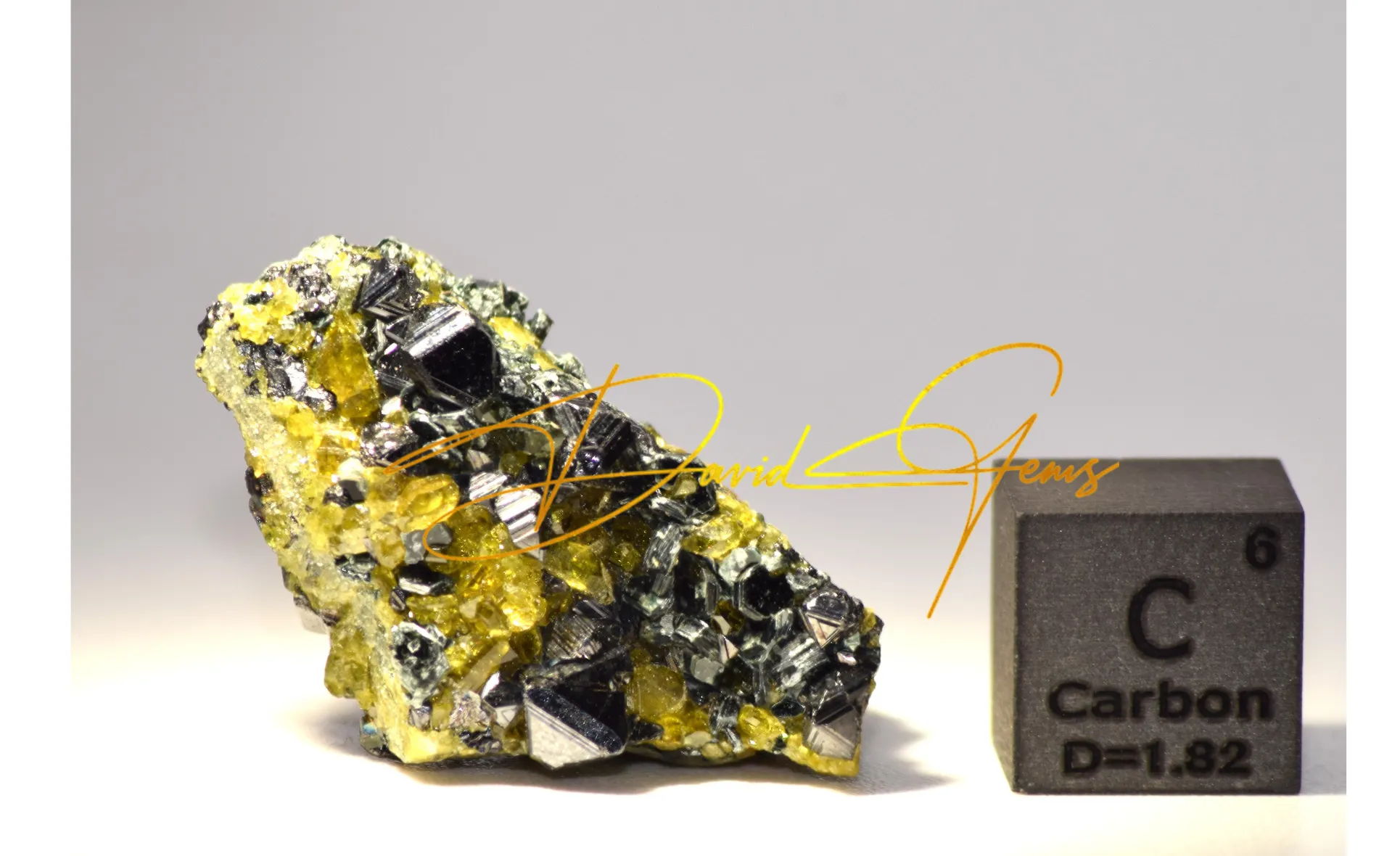 Magnetite Crystals on a Vesuvianite Matrix - Image 3