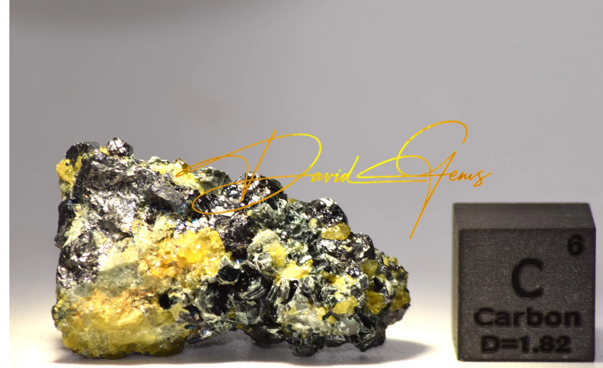 Magnetite Crystals on a Vesuvianite Matrix - Image 6