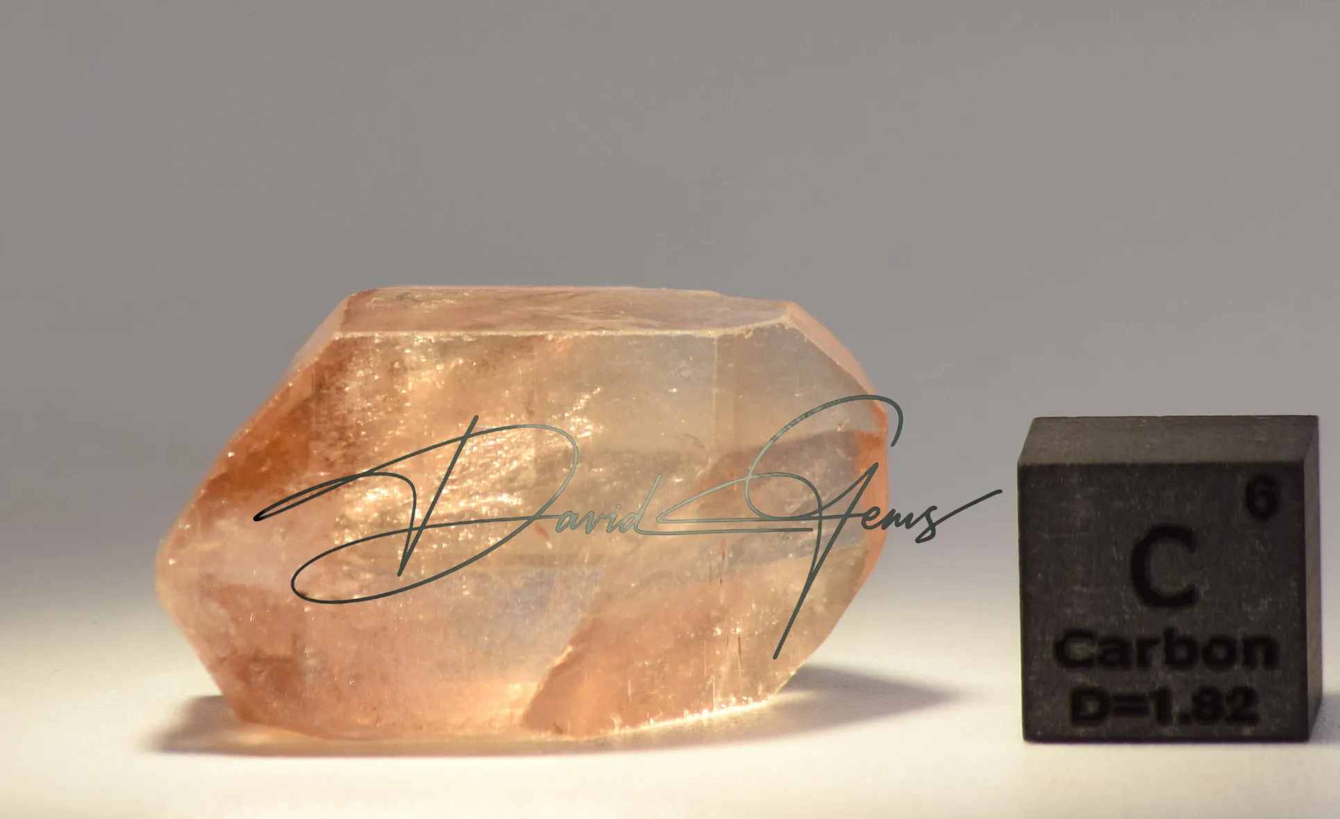 Topaz Crystal in Sherry Color from Skardu, Pakistan – 12.5 g - Image 5