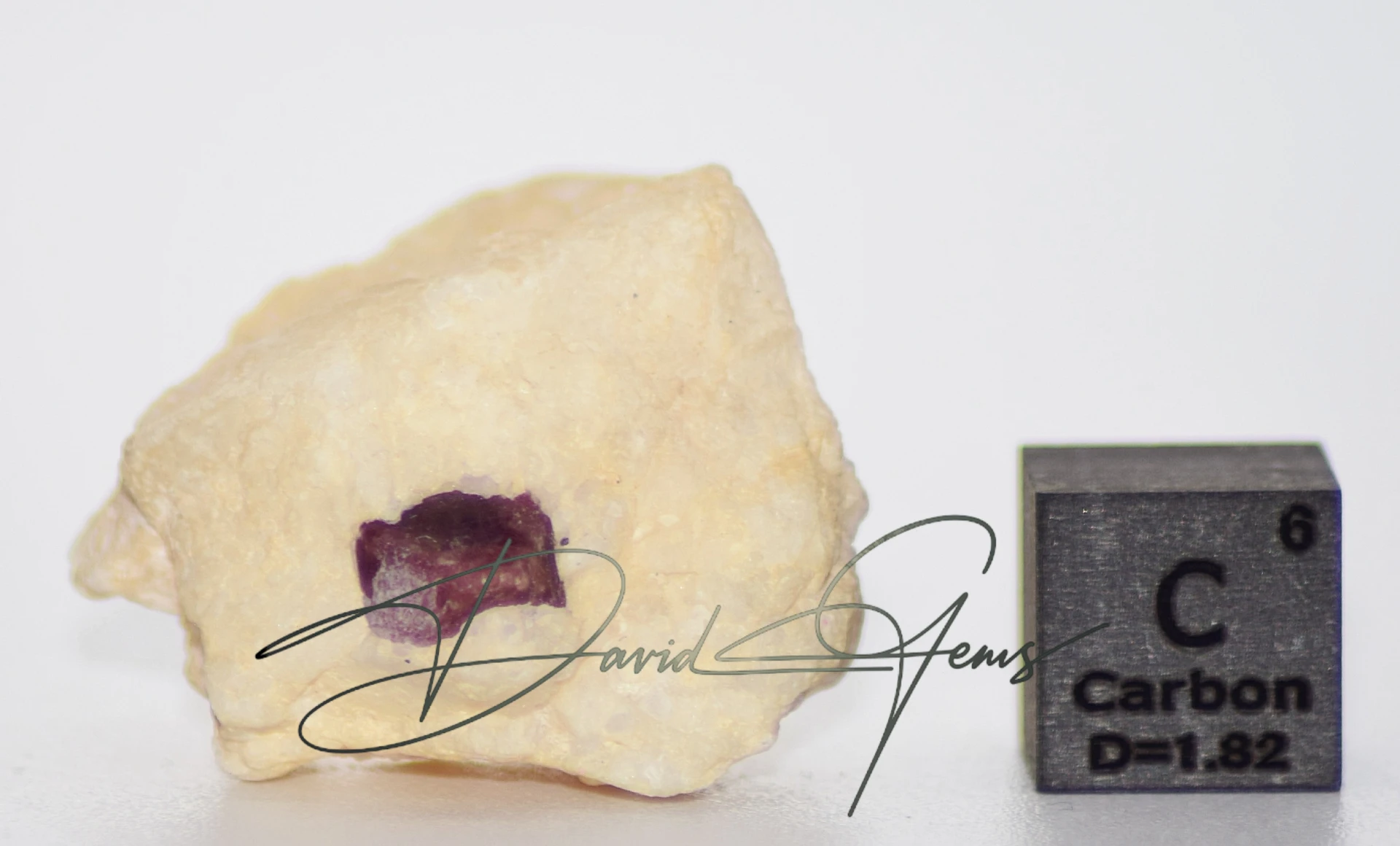 Spinel Crystals with Red Spinel on a Feldspar Matrix - 12 g - Image 4