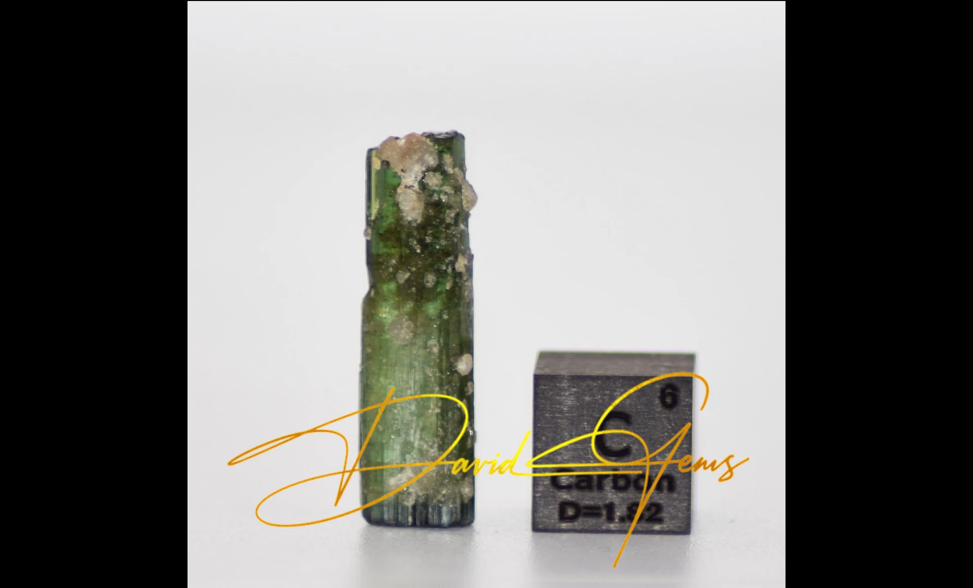 Tourmaline Crystal with Matrix – 1.7 g, in Display Box - Image 3