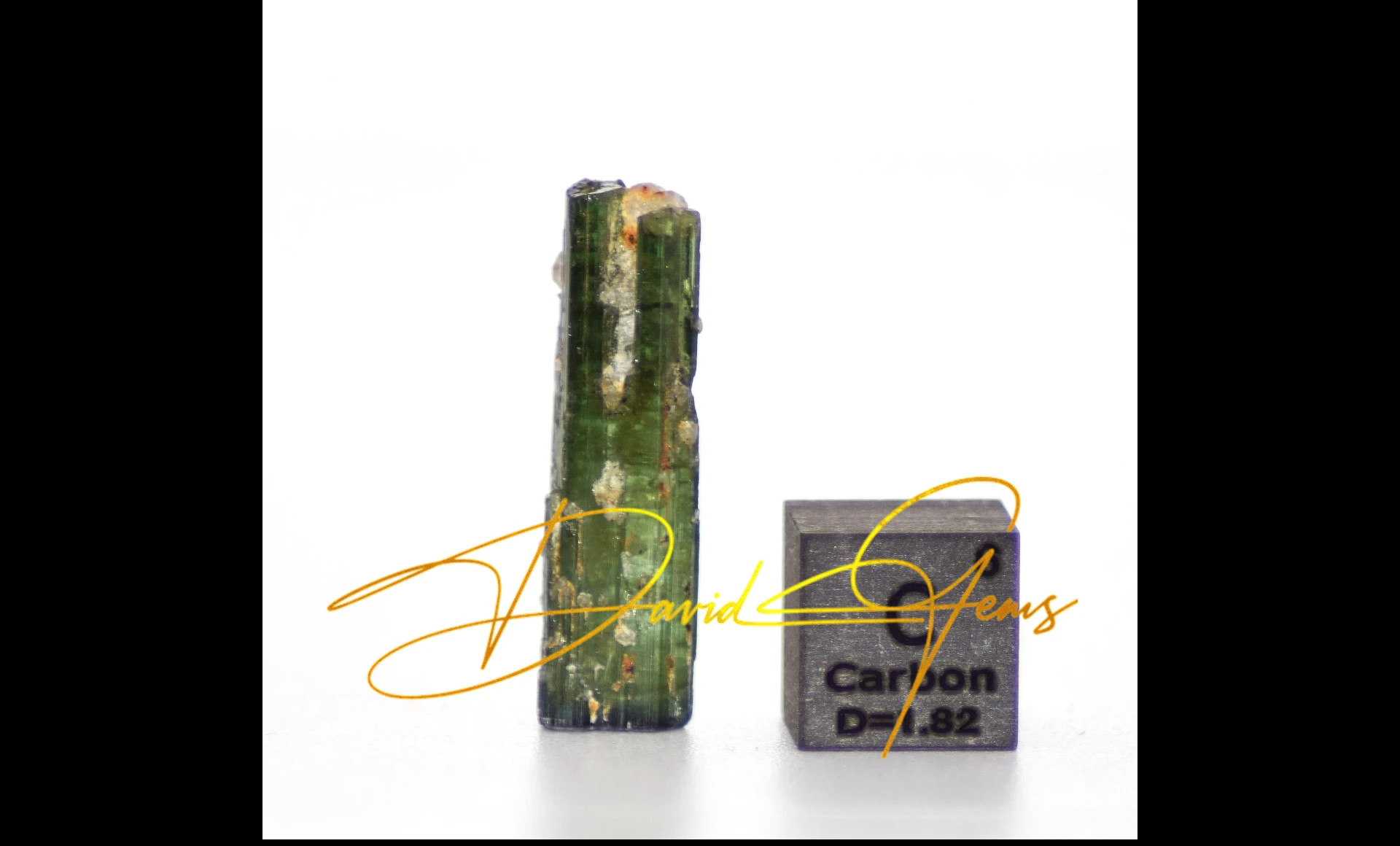 Tourmaline Crystal with Matrix – 1.7 g, in Display Box - Image 4