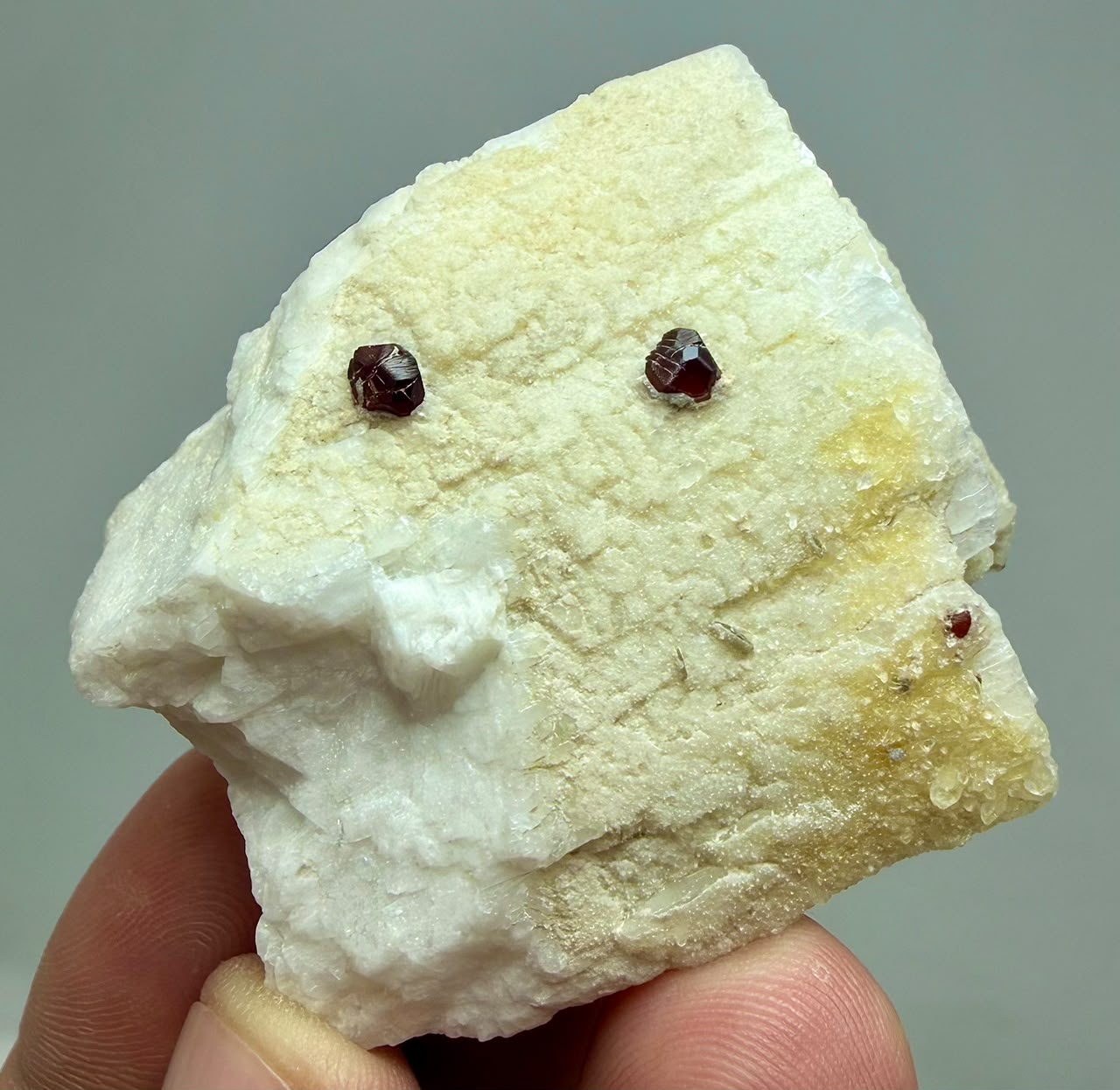 Spessartine Garnet Crystal Specimen on Matrix – 78 g - Image 4