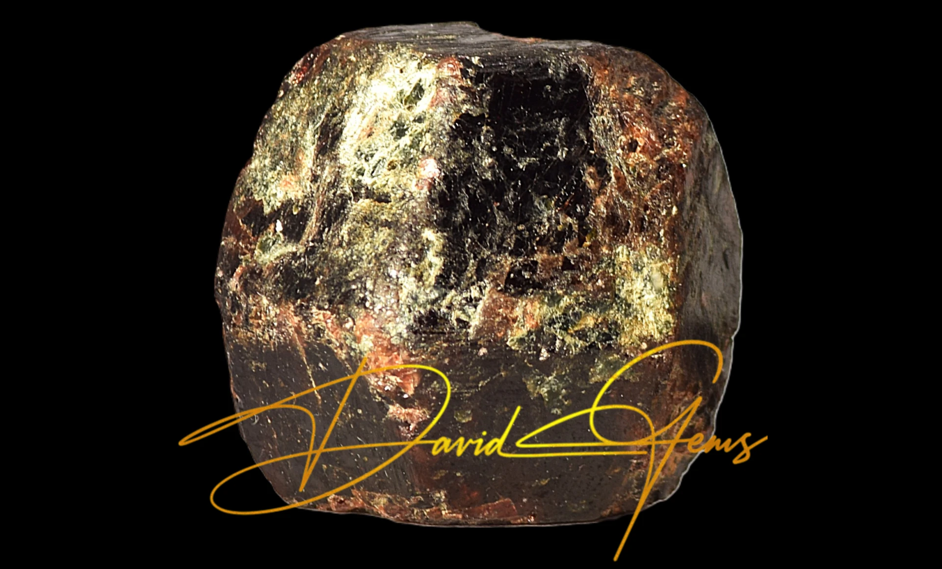 Almandine Garnet Crystal – Raw, 47 g, Acrylic Display Box